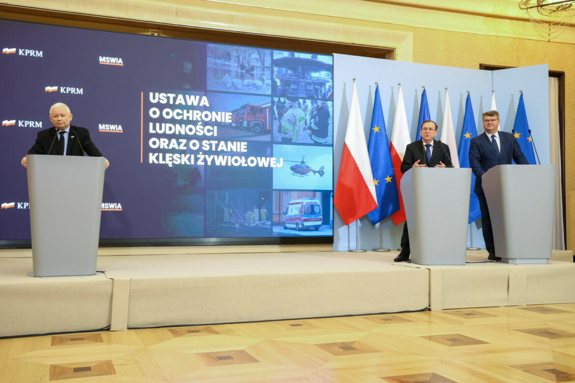 Konferencja prasowa Jaros?awa Kaczy?skiego, Mariusza Kami?skiego