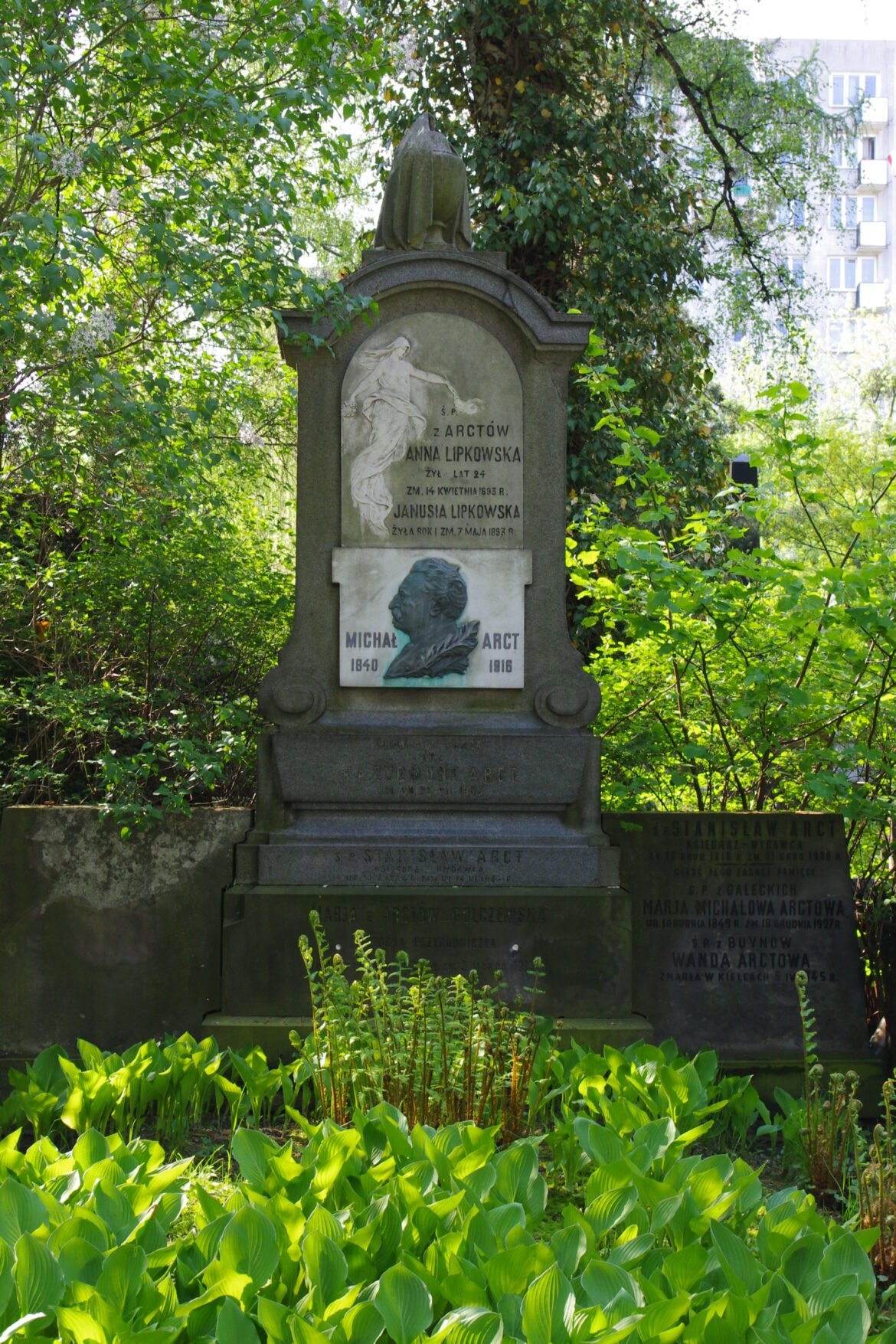 Michał_Arct,_Stanisław_Arct_grób