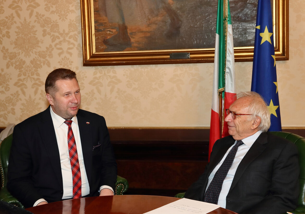 Wizyta Ministra Edukacji i Nauki w Rzymie