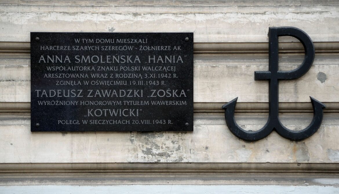 Tablica_Anna_Smoleńska_Tadeusz_Zawadzki_ul._Koszykowa_75_Warszawa