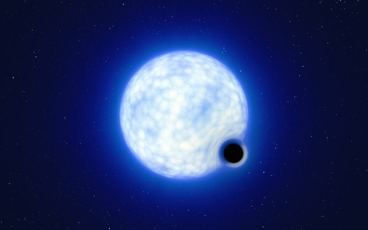 "Dormant" black hole outside our galaxy discovered with the ...