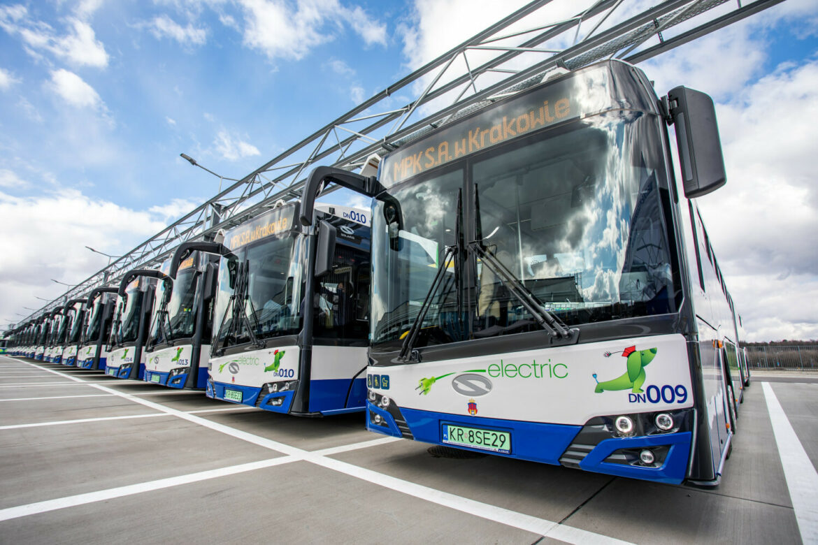 Kraków – prezentacja autobusów Solaris Urbino 18