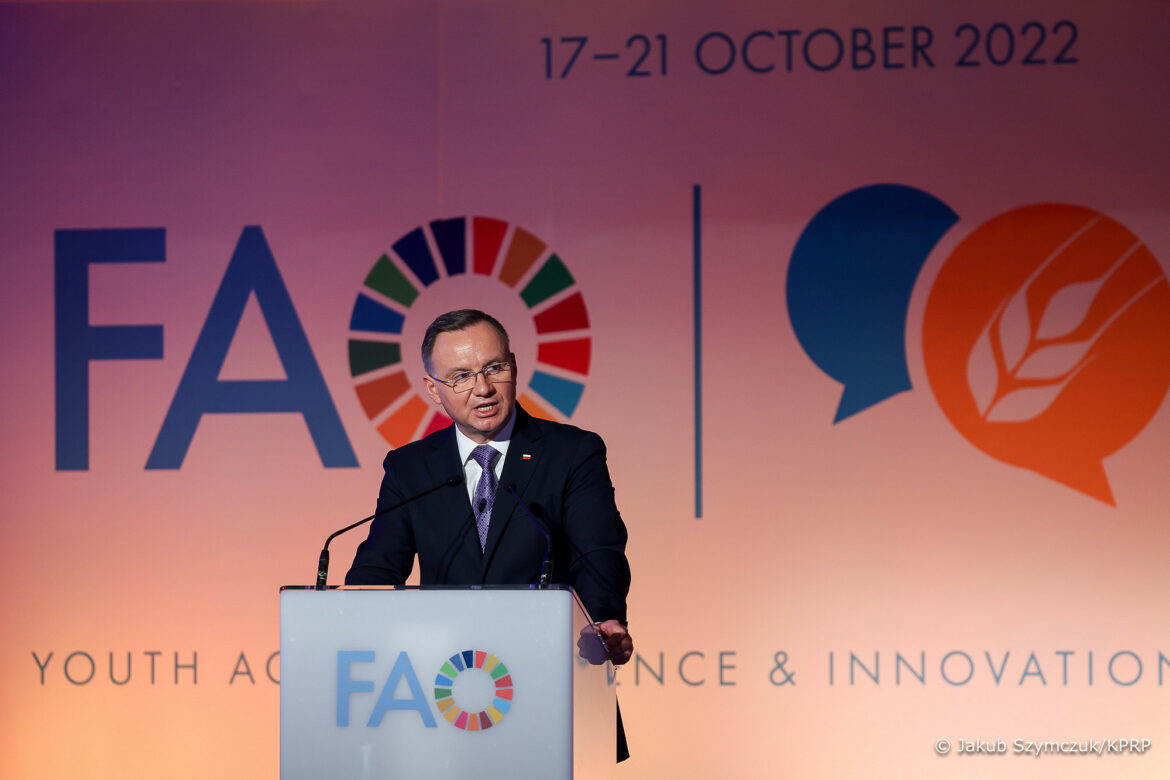 Andrzej-Duda Rzym FAO fot. Jakub Szymczuk KPRP