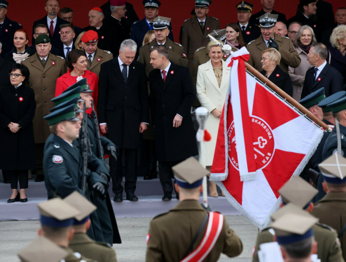 Presidents Of Poland And Lithuania Celebrate National Independence Day ...