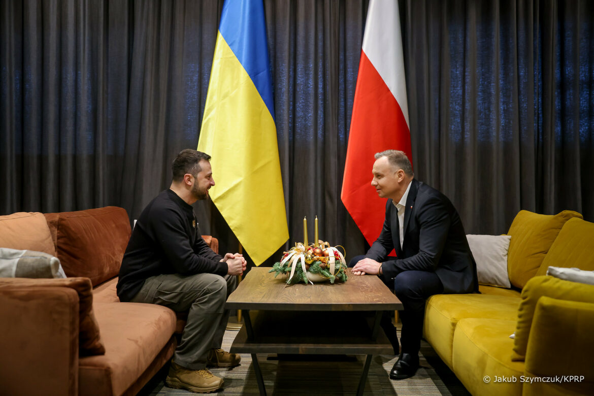 Andrzej_Duda_spotkanie_Wolodymyr_Zelenski fot. Jakub Szymczuk KPRP