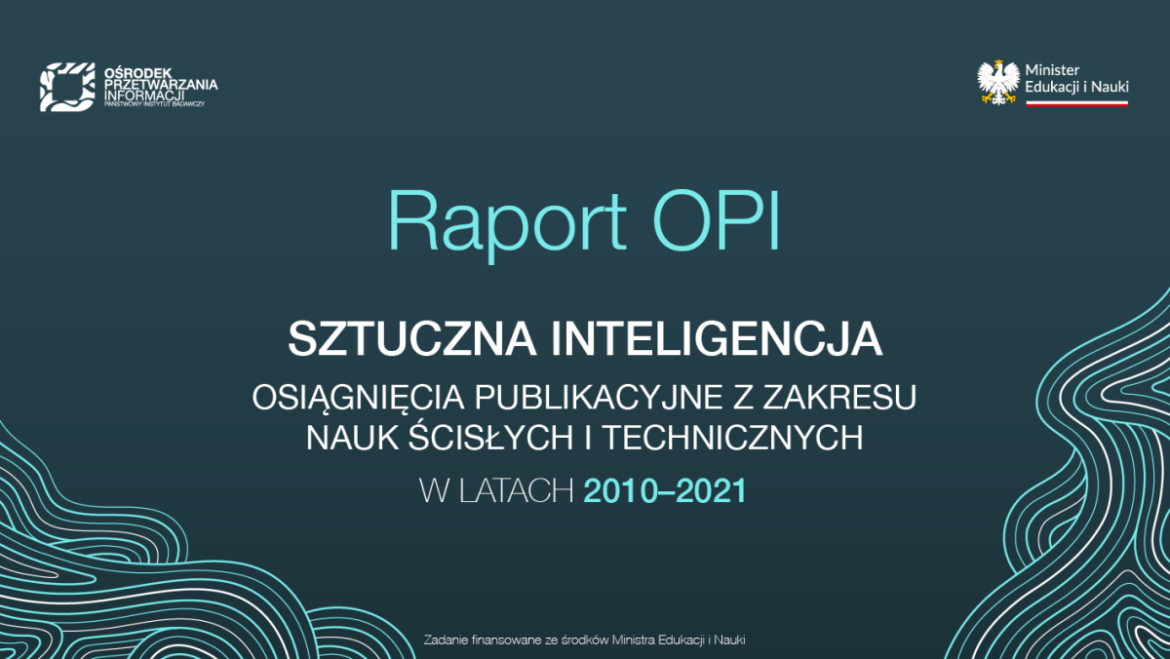 Raoprt OPI Publikacje naukowe dot SI fot. OPI PIB