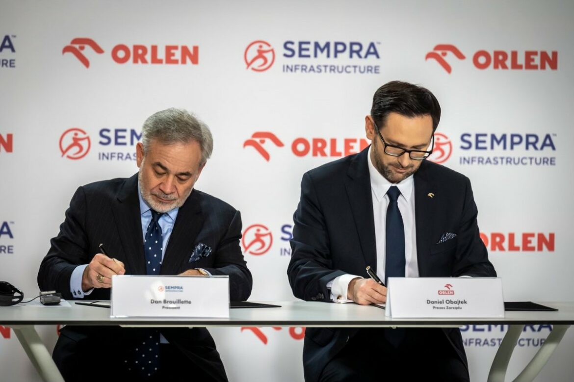 umowa na dostawy gazu LNG – fot. PKN Orlen