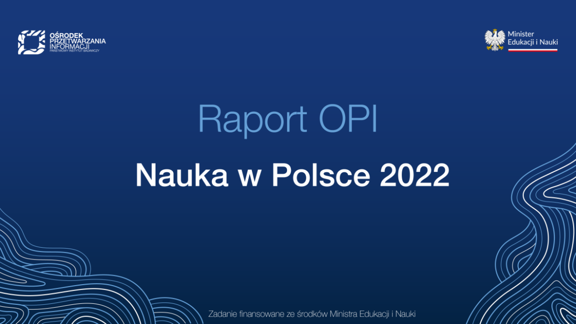 Raport Nauka w Polsce fot. OPI PIB