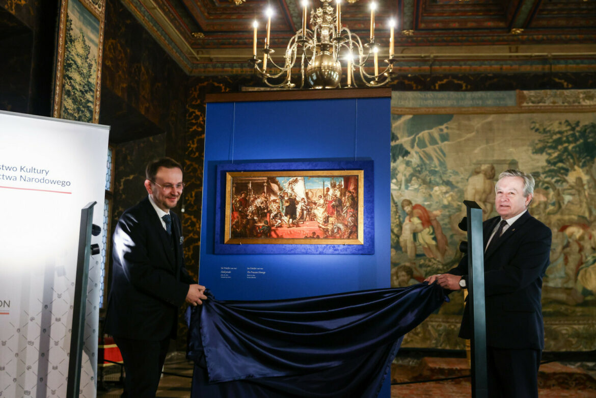 Wizyta Ministra Piotra Gli?skiego na Wawelu