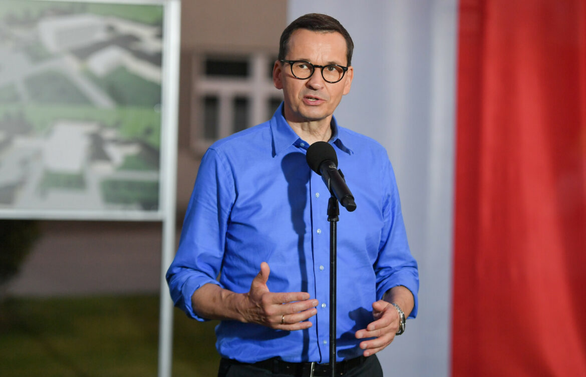 Premier Morawiecki w Tomaszowie Lubelskim