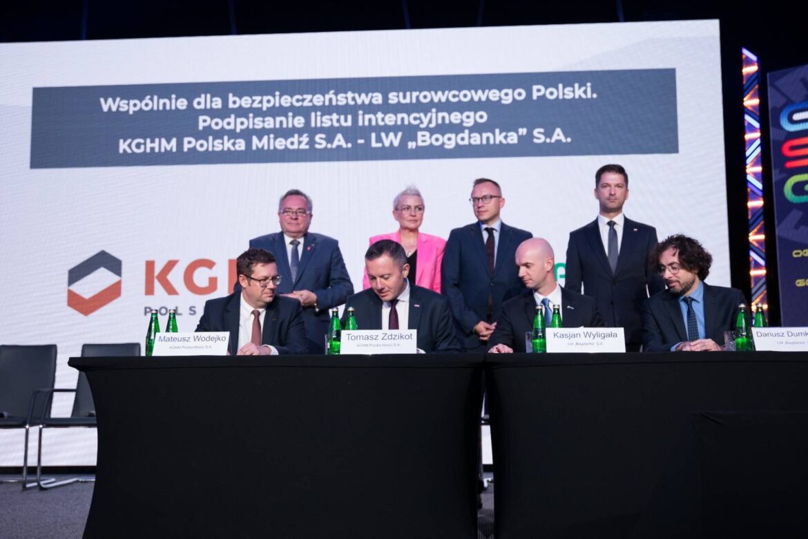 kghm_i_lubelski_wegiel_bogdanka_podpisaly_list_intencyjny_o_wspolpracy_fot. materiały prasowe KGHM