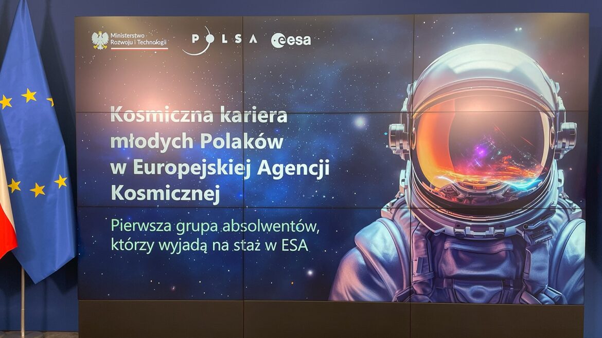 Kosmiczna kariera młodych Polaków w Europejskiej Agencji Kosmicznej fot. Polska Agencja Kosmiczna